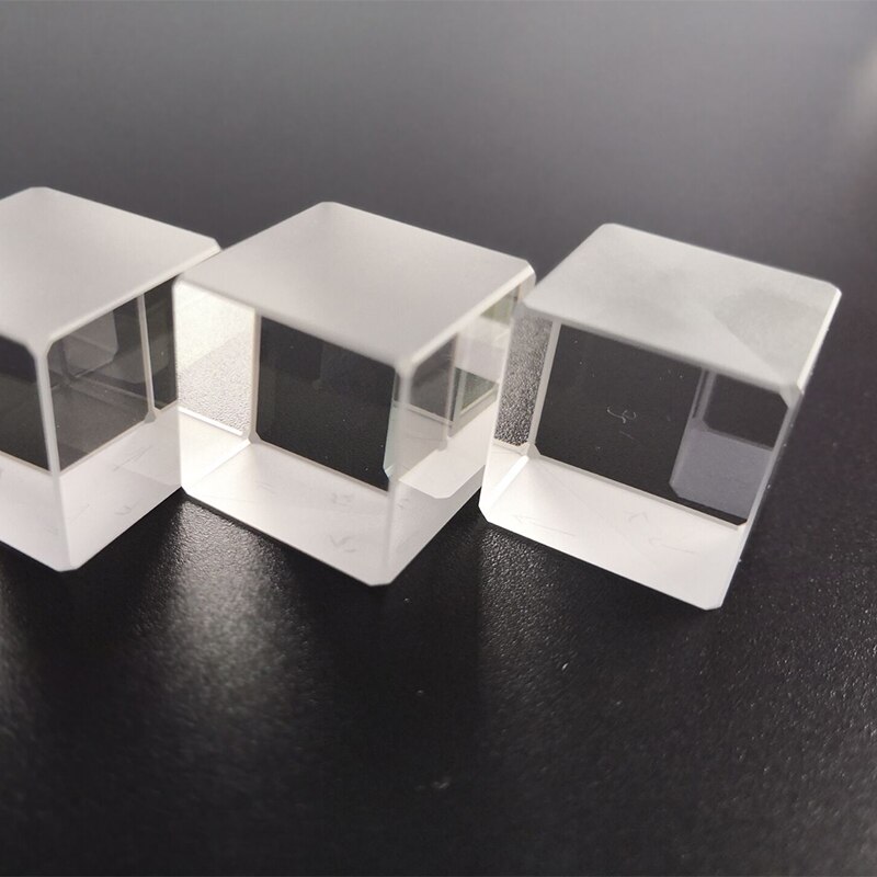 15*15*15 mm Beamsplitter cube prism laser level Beam Combine Cube Prism ...
