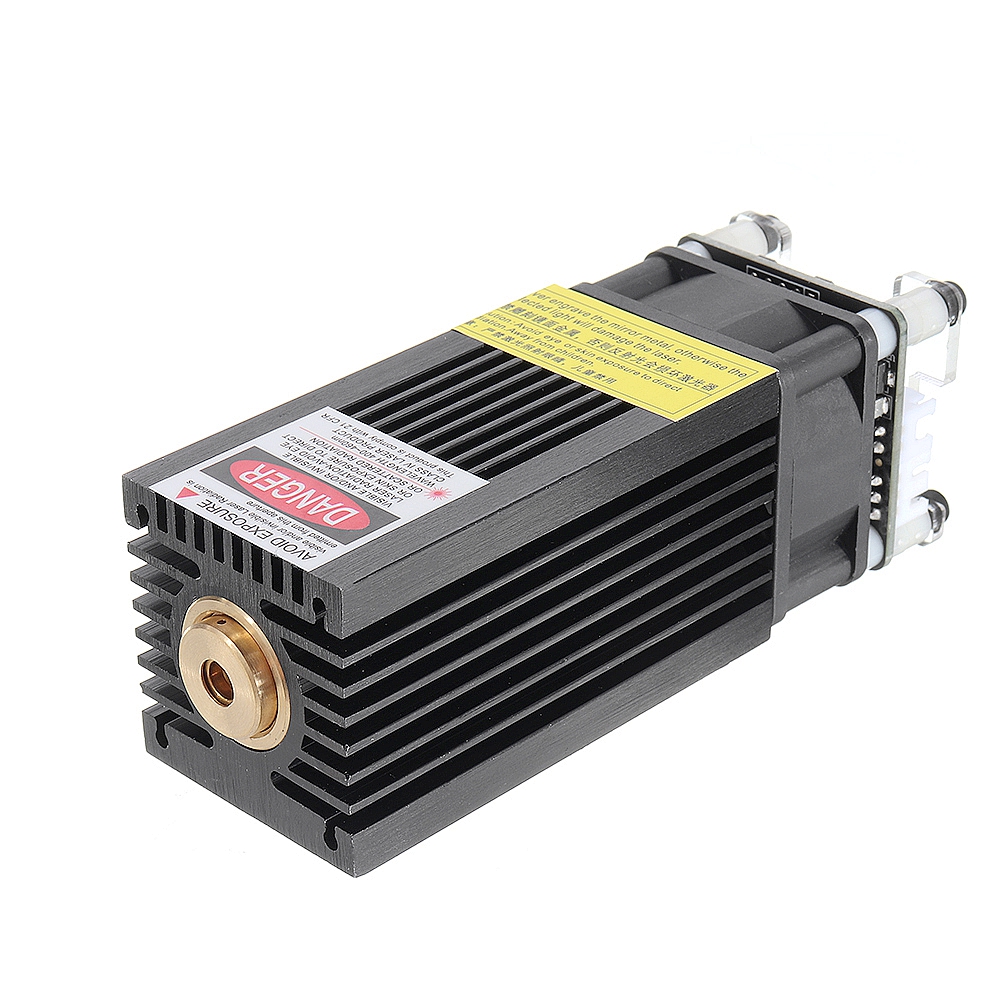 7000mw 445nm Blue Laser Module 7w Fixed Focus TTLPWM Modulation