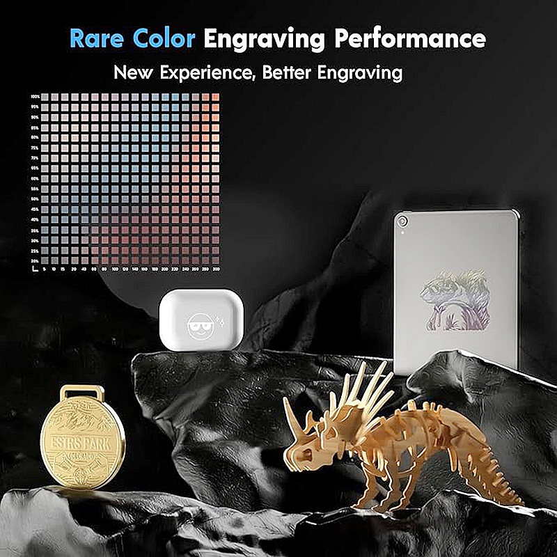 A longer 20W laser engraving machine module for DIY laser engraving machines, with eye protection, compatible with RAY5 and B1 series. - Image 3