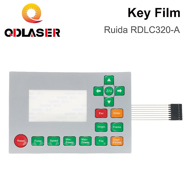 Ruida RDLC320 A RDC6332G RDC6332M RDC6442S RDC6442G Key Film Keyboard Mask Membrane Switch - Image 3