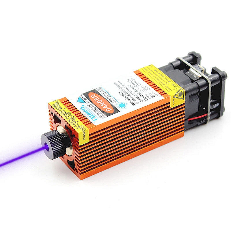 Oxlasers new 12v 2 5w 3 5w 4w 5 5w 15w 450nm Blue Laser Modules With Orange Color For DIY Engraving Laser Head With Pwm