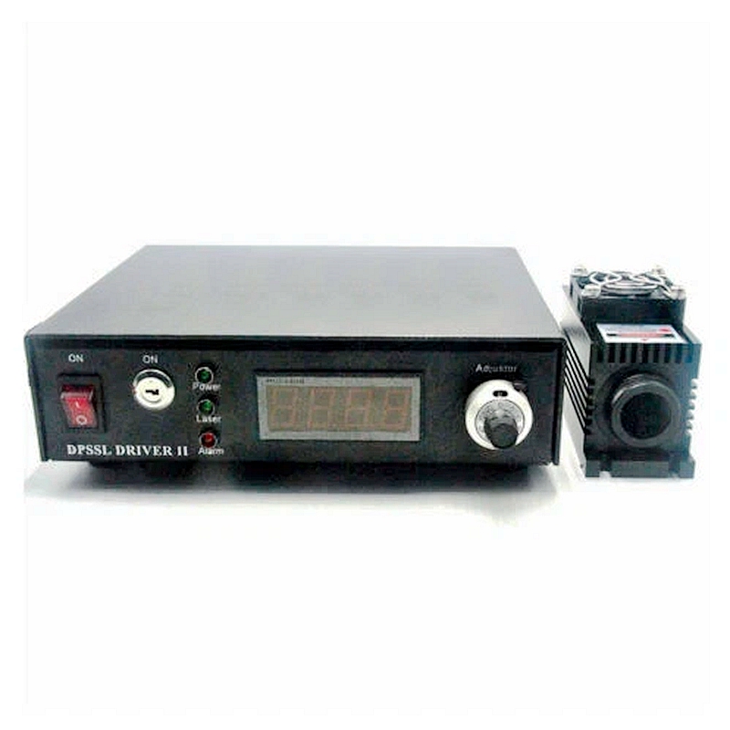 100mw 532nm Green Laser Dot Module TTL Analog 0 30KHZ Tec Cooling 85 265v 2 - Image 2