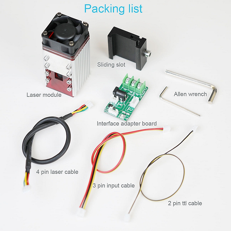 Neje 30w Laser Module Cutting Module Kit Fixed Focal Length Sliding Focus for Laser Engraving Machine Cutting Tool - Image 3