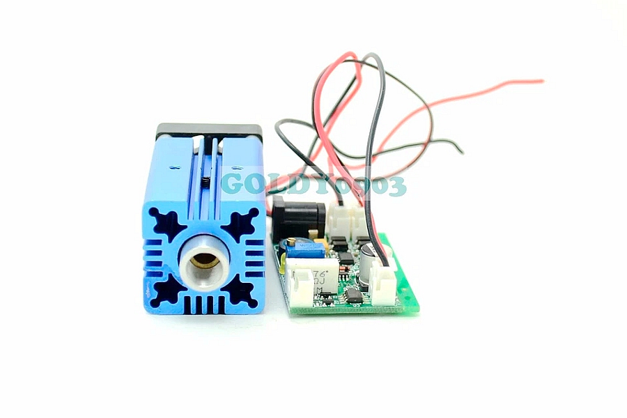 445nm 447nm 450nm 1.6w 2.0w Blue Laser Dot Module 12v TTL Fan Cooling