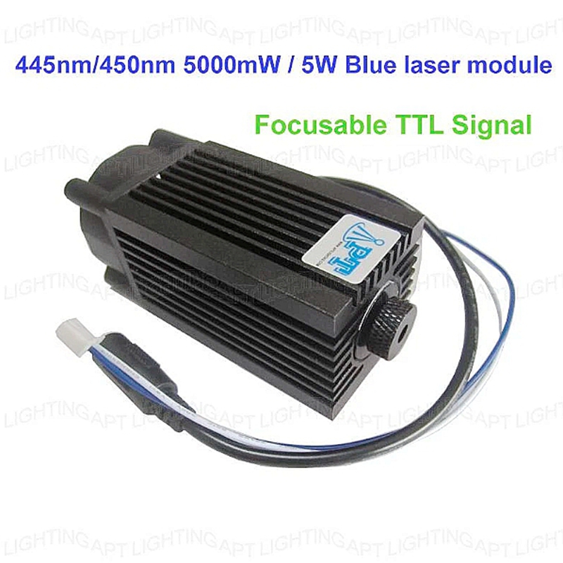 7500mw Laser Module 7.5w High Power 445nm Blue Engraving Machine Accessories 12v TTL PMW