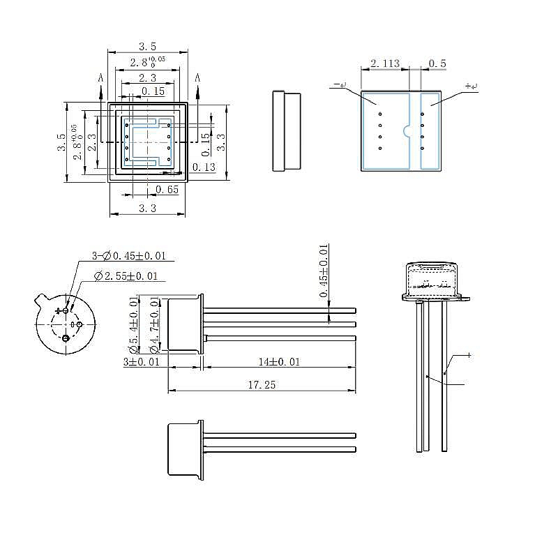 850nm 25w VCSEL Pulsed Laser Diode