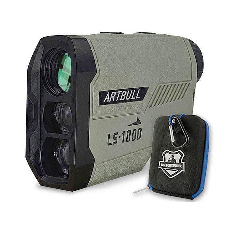Artbull Laser Rangefinder 1000m Golf Range Finder with Slope Flag Lock Slope Pin Laser Distance Meter for Hunting
