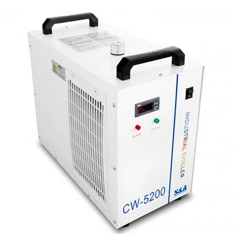 SA CW5202 Water Chiller Dual Inlet Dual Outlet for Laser Machine Cooling Laser Tube Device CW5202AH