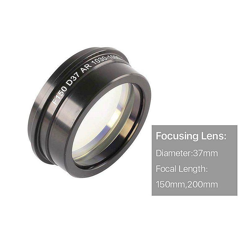 Fiber Laser Collimating Focusing Lens D37 with Lens Holder for Precitec Procutter Laser Cutting Head 0-6kw - Image 2