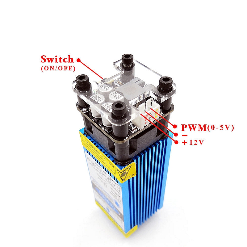 0.5w 15w Laser Module Adjustable Focus for CNC 3018 Series Laser Engraver DIY Wood Route Engraving Machine Replacement Accessory - Image 2