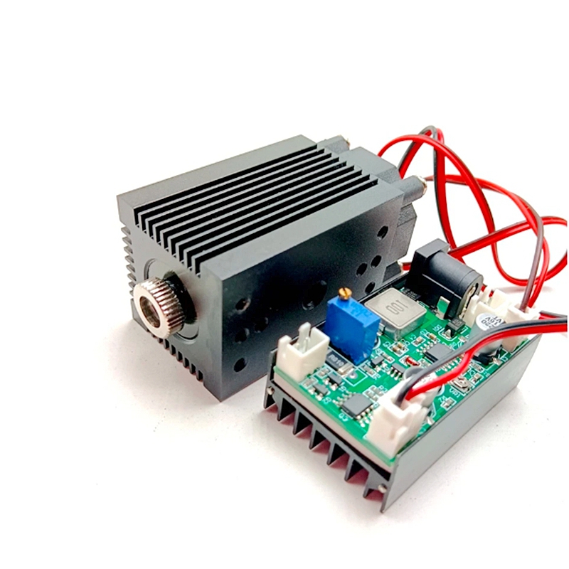 Focusable 850nm 1w 1000mw IR Infrared Diode Laser Adjusted Dot Module Long Time Working 3350mm 12v w/ Fan Cooling TTL Modulation - Image 3