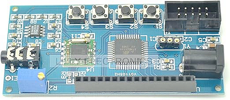 Atmega16 Atmega32 TEA5767 TDA1308 ISP 5v FM Radio AVR Development Board MCU