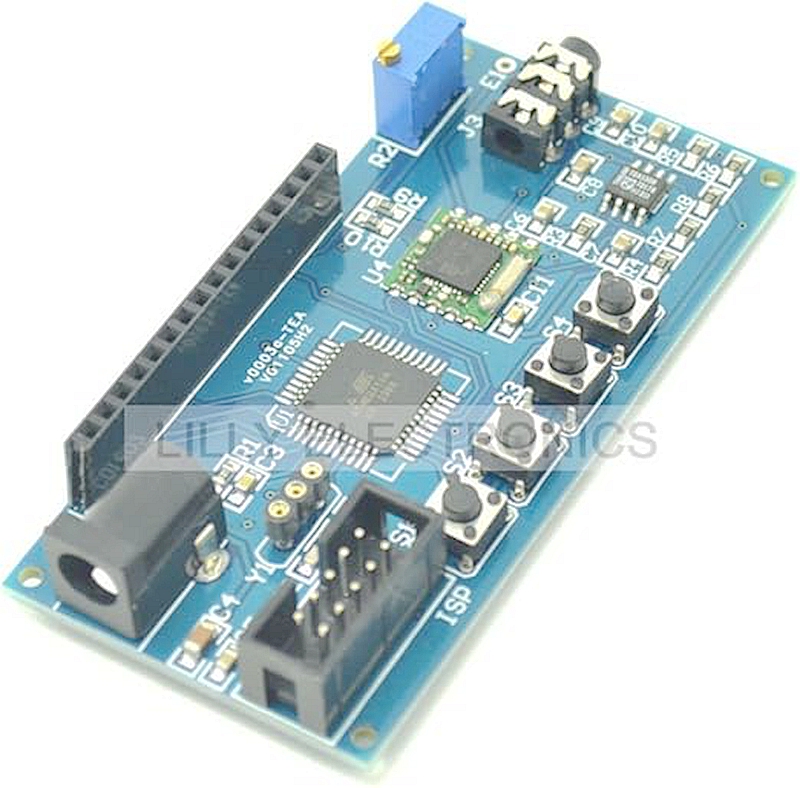 Atmega16 Atmega32 TEA5767 TDA1308 ISP 5v FM Radio AVR Development Board MCU - Image 3