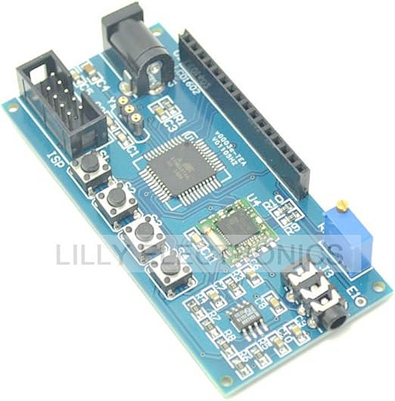 Atmega16 Atmega32 TEA5767 TDA1308 ISP 5v FM Radio AVR Development Board MCU - Image 2