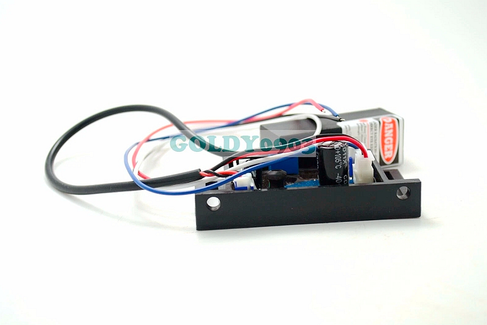 High Power 50mw 120mw 405nm Purple Violet Laser Dot Module 12v with TTL