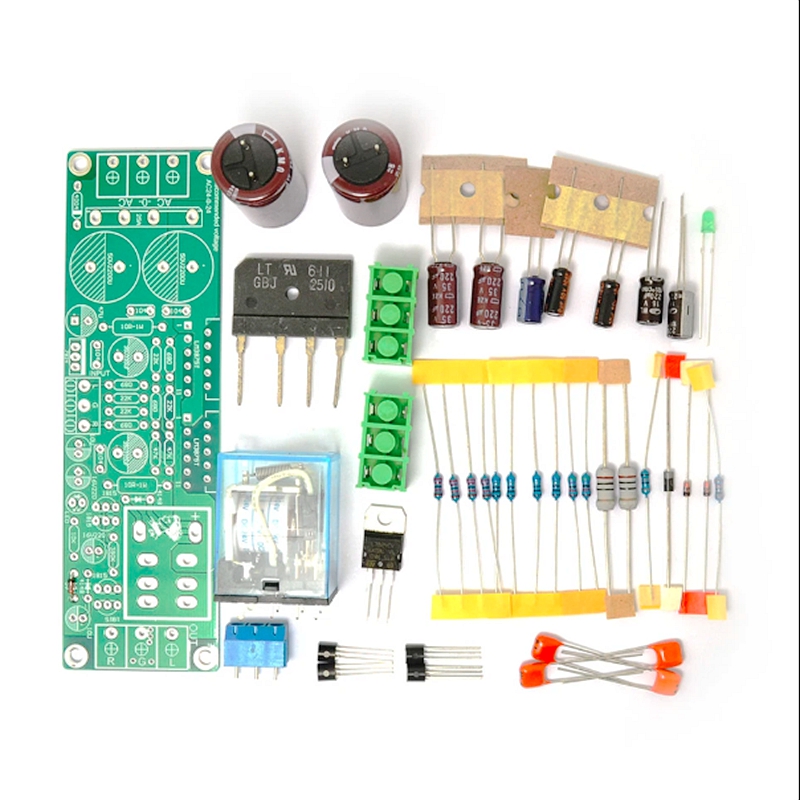 Kit Gainclone 3875 LM3875 50w 50w 8OHM AMP Board Speaker Protection SC