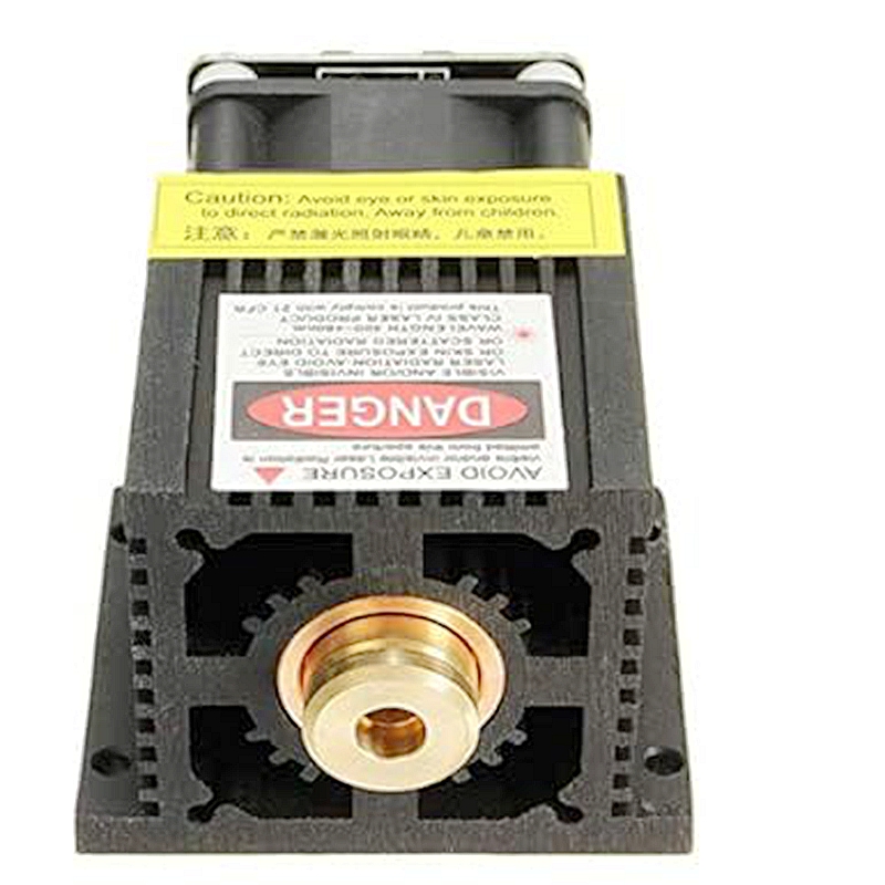 7000mw 445nm Blue Laser Module Fixed Focus TTLPWM Modulation w/ Heat Sink