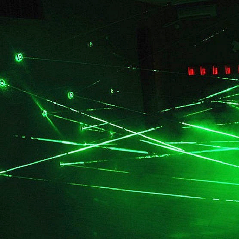 Laser Array for Escape Room Game Adventurer Prop Laser Maze for Chamber of Secrets Game Intresting and Risking Green Laser Game 2