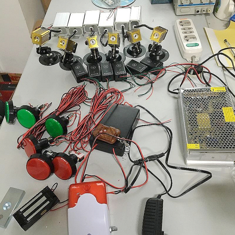 Laser Array for Escape Room Game Adventurer Prop Laser Maze for Chamber of Secrets Game Intresting and Risking Green Laser Game 2 - Image 2