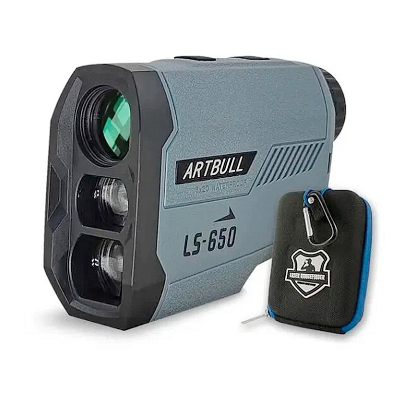Hireed Golf Laser Rangefinder 1000m Slope Flag Lock Slope Laser Rangefinder for Hunting Laser Distance Meter