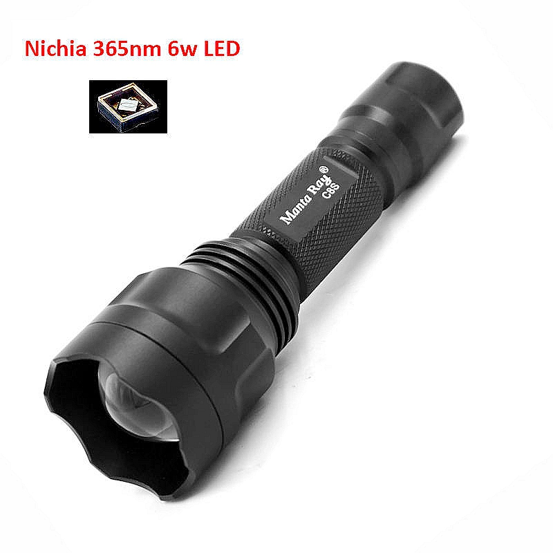 Nichia UV 365nm 3w 6w Ultraviolet Light UV Led Pill Drop in Module Fit For T20UF 1505 Manta Ray C8S Flashlight