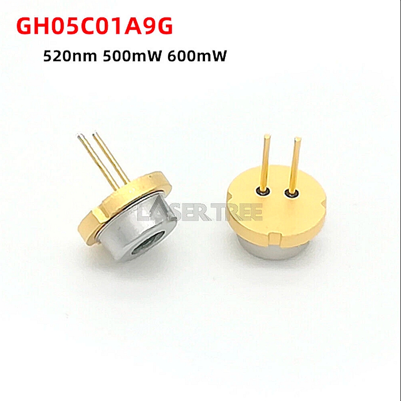 Sharp GH05C01A9G φ9mm Green 520nm 600mw Laser Diode Pulse 1w