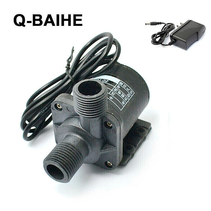 ZC-T40 12v DC Mini Brushless Magnetic Water Pump High Temp 100degree w/ Thread