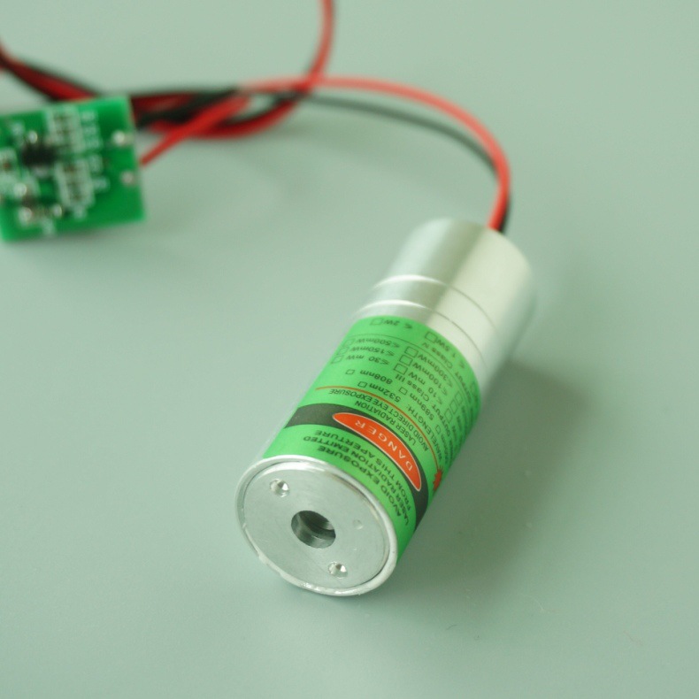 Lights88 532nm Green Laser Module Diode Stage Light moduler with Cable 50mw Green Dot Laser Module 
