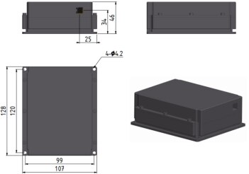 10W RGB White Laser Module TTL /Analog Modulation for Professional ...