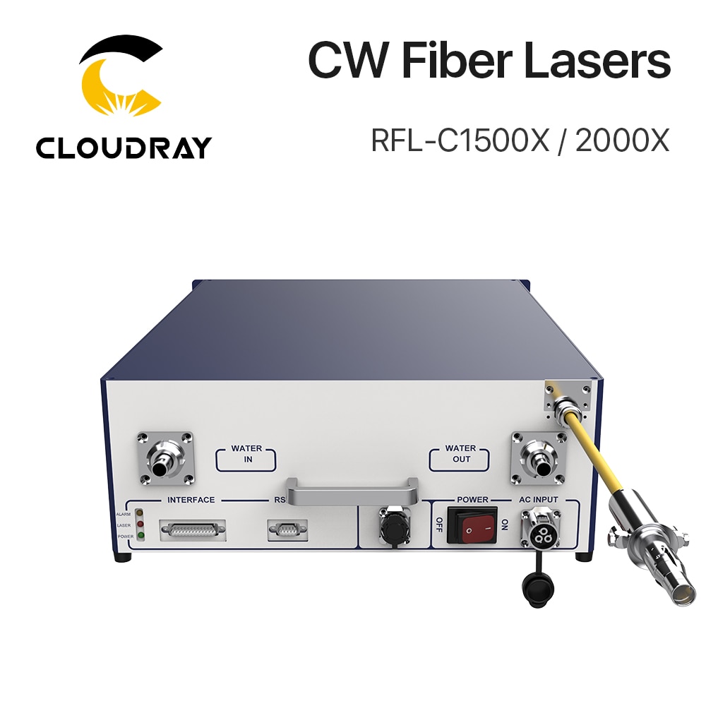 Cloudray Original Raycus Fiber Laser Single Module CW Fiber Lasers ...