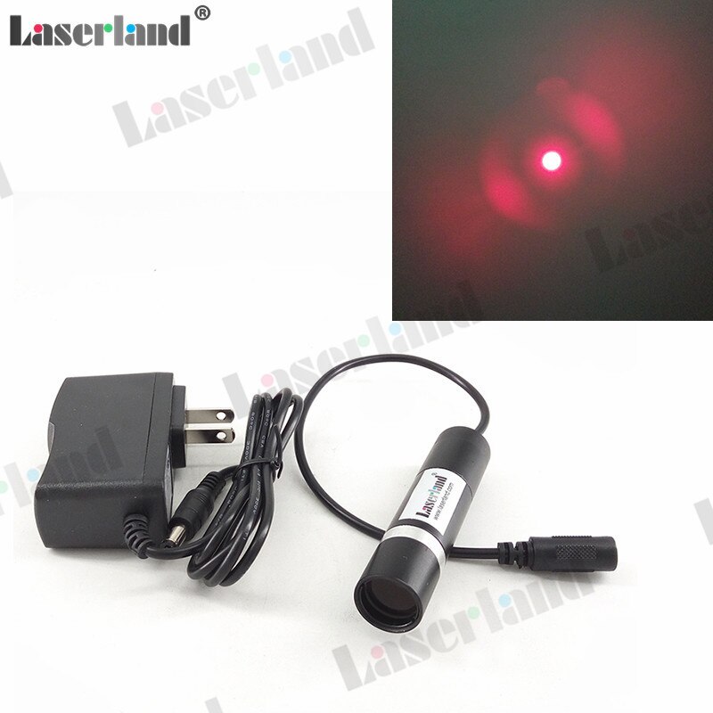 Focusable 658nm 50mW Red Laser Point Module for Texitile Machines with ...