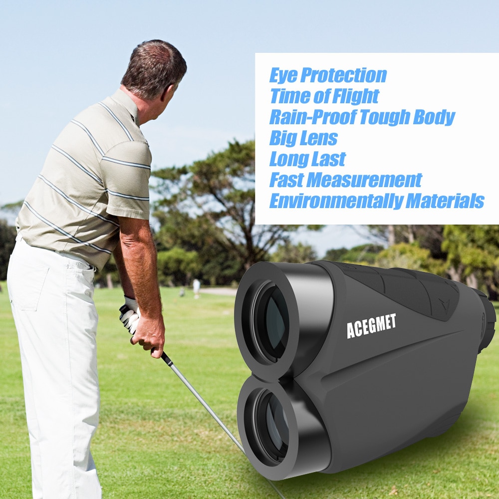 PF210 PF3S Golf Laser Rangefinder Telescope 600m Distance Meter 6X