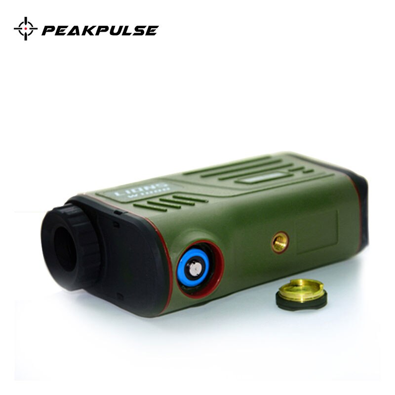 PEAKPULSE Hunting Laser Rangefinder 600m army green adjustable 6 focal  length battery range finder for Hunting - BeamQus